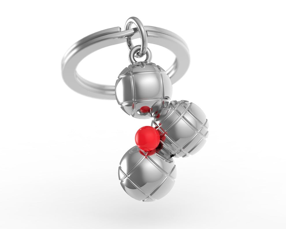 Metalmorphose Keychain - MTM141 - 01 - Jeux de Boule Key Ring - 5404006051342 - Crystal Lotus