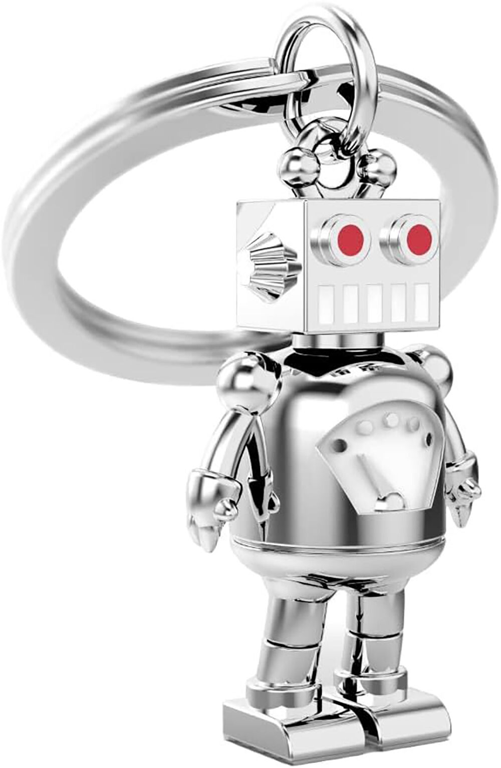 Metalmorphose Keychain - MTM156 - 01 - Robot Key Ring - 5404006055227 - Crystal Lotus