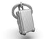 Metalmorphose Keychain - MTM162 - 01 - Luggage Key Ring - 5404006055357 - Crystal Lotus