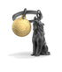 Metalmorphose Keychain - MTM165 - 01 - Wolf Key Ring - 5404006059997 - Crystal Lotus