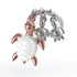 Metalmorphose Keychain - MTM195 - 01 - Turtle Family Key Ring - 5404006044443 - Crystal Lotus