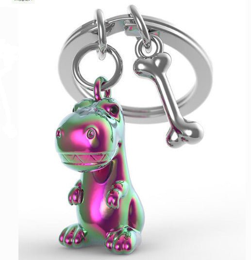 Metalmorphose Keychain - MTM225 - 03 - Dino Key Ring - 5404006043989 - Crystal Lotus
