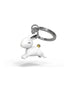 Metalmorphose Keychain - MTM233 - 01 - Jumping Bunny Key Ring - 5404006044016 - Crystal Lotus