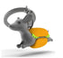 Metalmorphose Keychain - MTM250 - 01 - Dachshund Hotdog Key Ring - 5404006056507 - Crystal Lotus