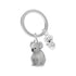 Metalmorphose Keychain - MTM278 - 01 - Koala Family Key Ring - 5404006047888 - Crystal Lotus