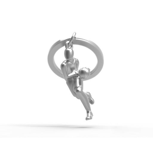 Metalmorphose Keychain - MTM280 - 01 - Basketball Key Ring - 5404006046713 - Crystal Lotus
