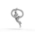 Metalmorphose Keychain - MTM280 - 01 - Basketball Key Ring - 5404006046713 - Crystal Lotus