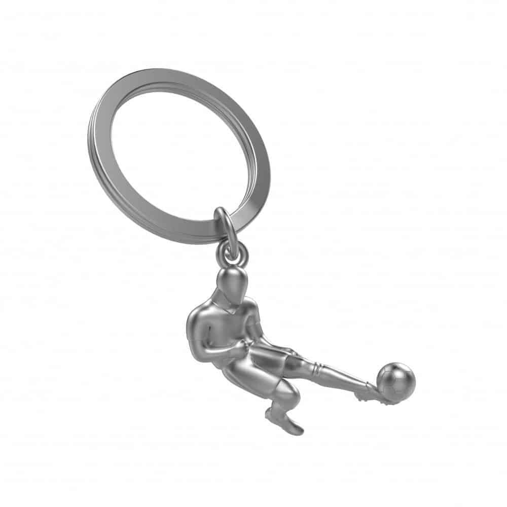 Metalmorphose Keychain - MTM281 - 01 - Soccer Key Ring - 5404006046744 - Crystal Lotus