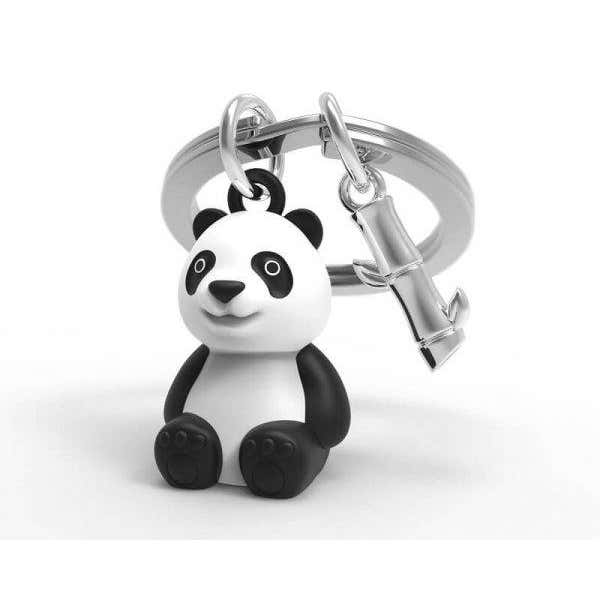Metalmorphose Keychain - MTM293 - Panda Key Ring - 5404006048991 - Crystal Lotus
