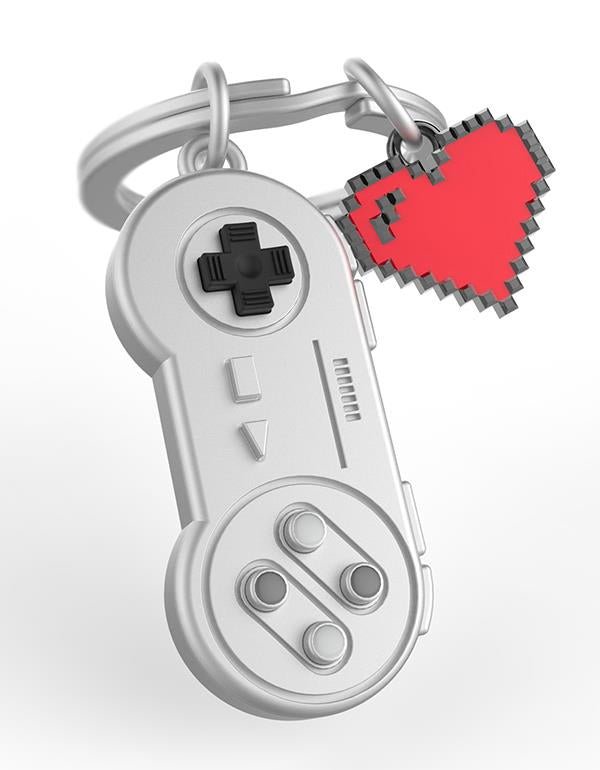 Metalmorphose Keychain - MTM294 - 01 - Game Controller Key Ring - 5404006049073 - Crystal Lotus