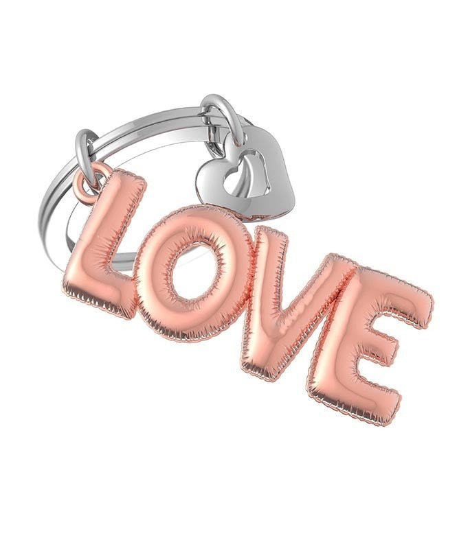 Metalmorphose Keychain - MTM310 - 01 - Party Balloon Love Key Ring - 5404006050512 - Crystal Lotus