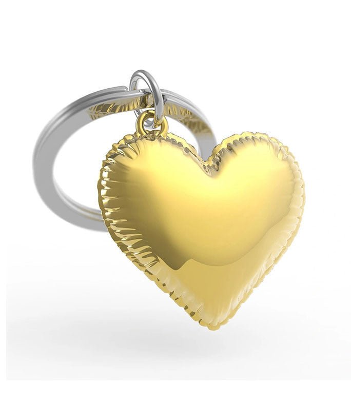 Metalmorphose Keychain - MTM311 - 01 - Party Balloon Heart Shaped Key Ring - 5404006050529 - Crystal Lotus