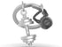 Metalmorphose Keychain - MTM320 - 01 - Dumbbell Key Ring - 5404006060269 - Crystal Lotus