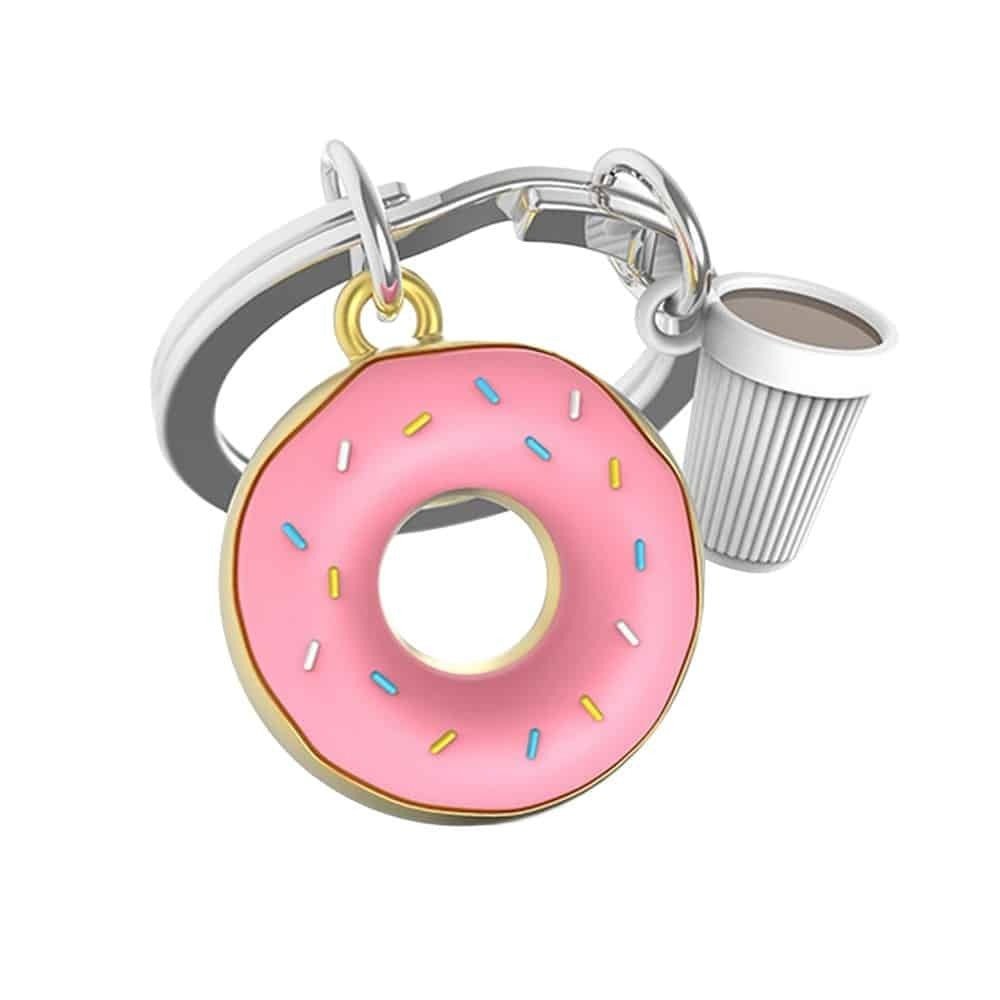 Metalmorphose Keychain - MTM324 - 01 - Donut Key Ring - 5404006060382 - Crystal Lotus