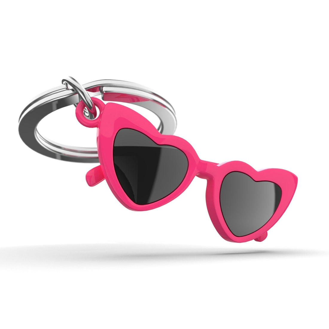 Metalmorphose Keychain - MTM334 - 01 - Love Glasses Key Ring - 5404006061433 - Crystal Lotus
