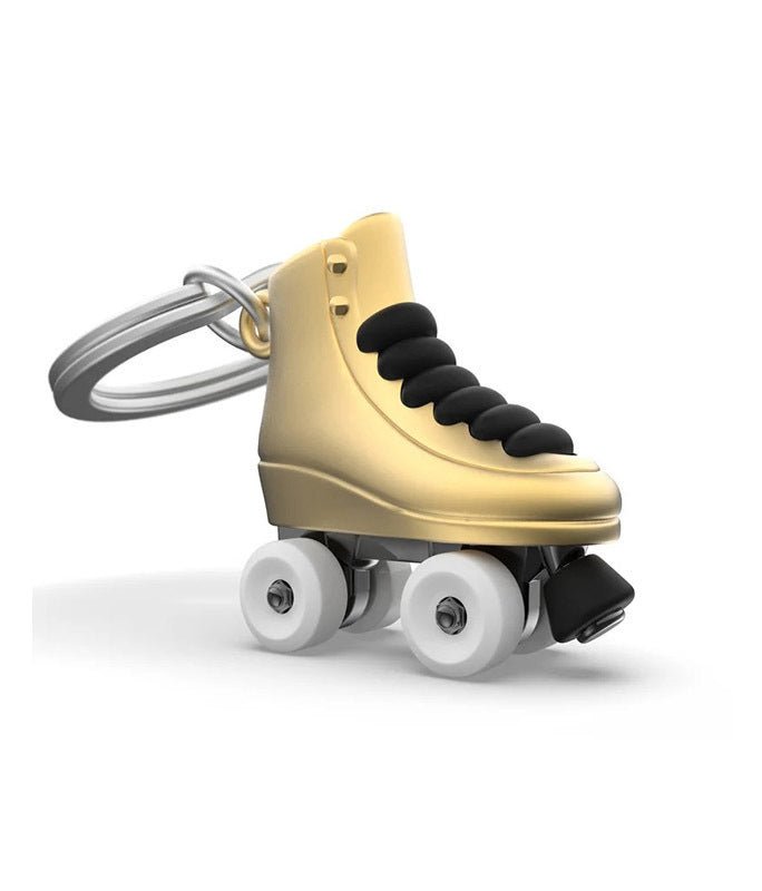 Metalmorphose Keychain - MTM335 - 01 - Retro Roller Skate Key Ring - 5404006061372 - Crystal Lotus