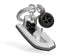 Metalmorphose Keychain - MTM370 - 01 - Rubber Motorboat Key Ring - 5404006065615 - Crystal Lotus