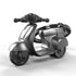 Metalmorphose Keychain - MTM803 - 01 - Scooter Key Ring - 5404006031887 - Crystal Lotus