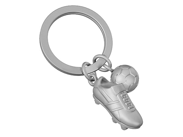Metalmorphose Keychain - MTM909 - Football Shoes + Balls Key Ring - 5404006015016 - Crystal Lotus
