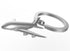 Metalmorphose Keychain - MTM938 - Airliner Key Ring - 5404006019229 - Crystal Lotus