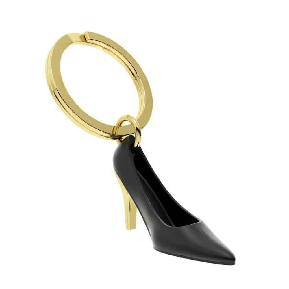 Metalmorphose Keychain - MTM977 - 01 - High Heel Key Ring - 5404006033294 - Crystal Lotus