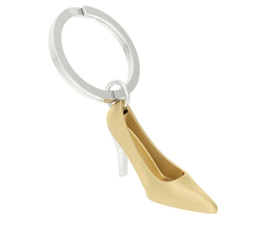 Metalmorphose Keychain - MTM977 - 06 - High Heel Key Ring - 5404006033478 - Crystal Lotus