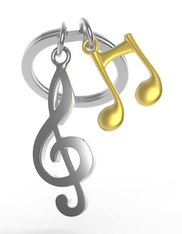 Metalmorphose Keychain - MTM992 - 01 - Music Key Ring - 5404006023592 - Crystal Lotus