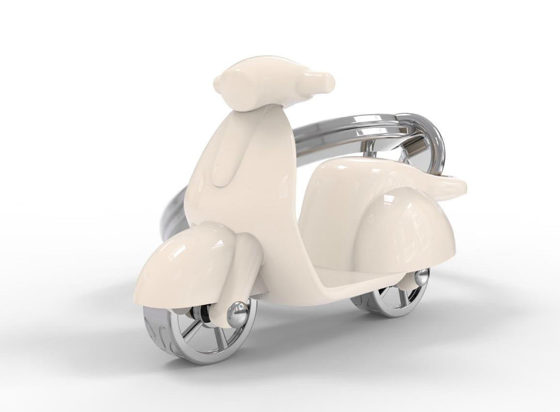 Metalmorphose Keychain - MTM999 - 06 - Scooter Key Ring - 5404006025237 - Crystal Lotus