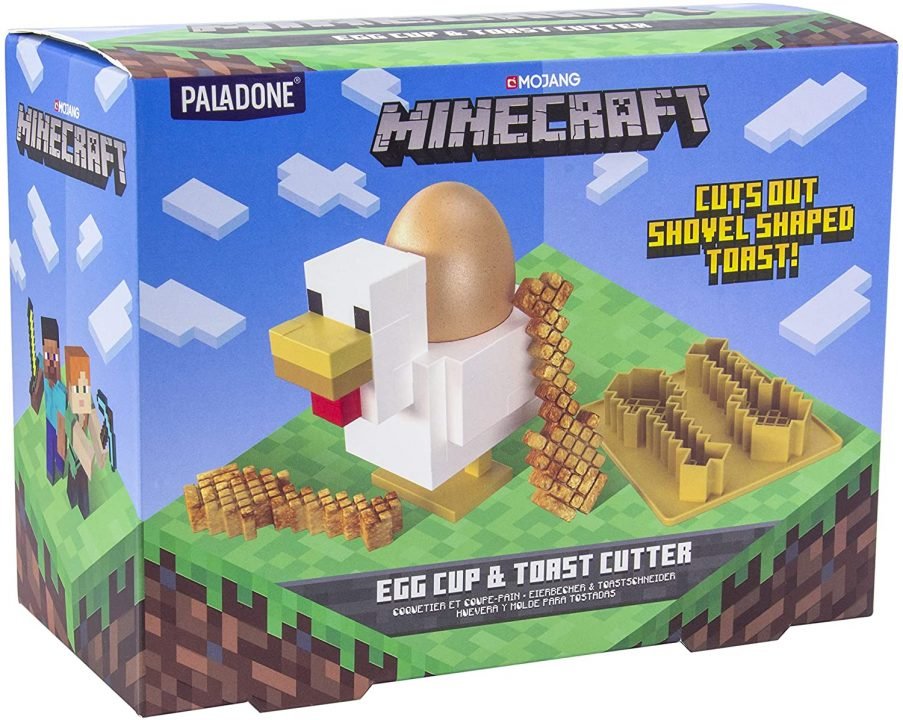 Minecraft - Chicken Egg Cup and Toast Cutter BDP - 5055964743796 - CrystalLotus.eu