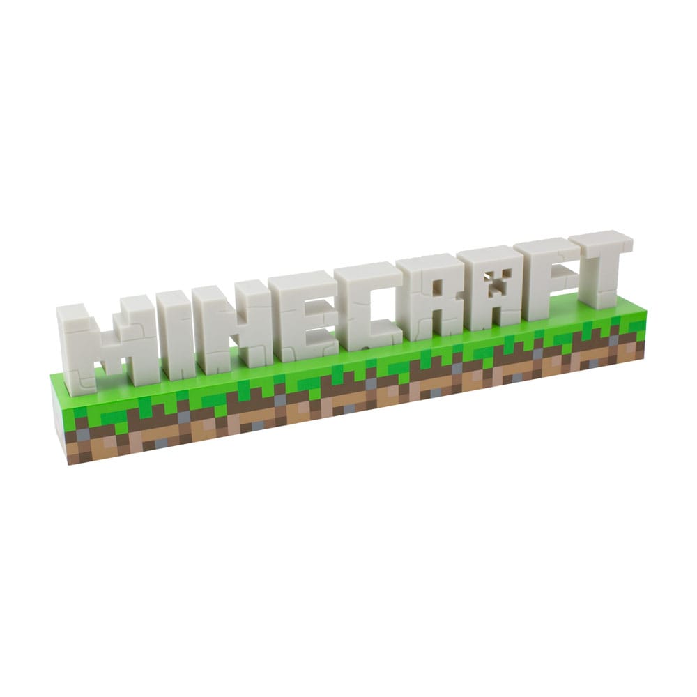 Minecraft Light Logo (41 cm) - 5055964775476 - CrystalLotus.eu