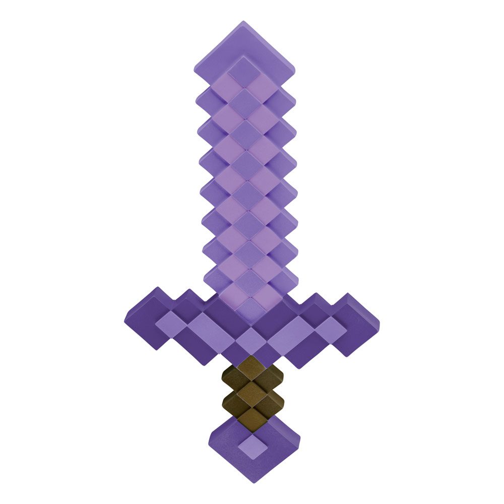 Minecraft Plastic Replica Enchanted Sword 51 cm - 192995007932 - CrystalLotus.eu