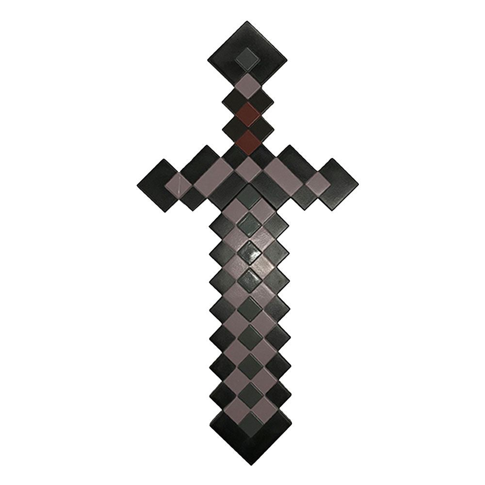 Minecraft Plastic Replica Nether Sword 51 cm - 192995124363 - CrystalLotus.eu