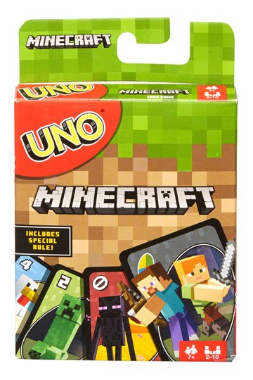 Minecraft UNO Card Game - 887961606782 - Crystal Lotus