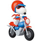 Mini figurine Medicom UDF No.682 Peanuts Series 13 Motocross Snoopy 10 cm - 4530956156828 - CrystalLotus.eu