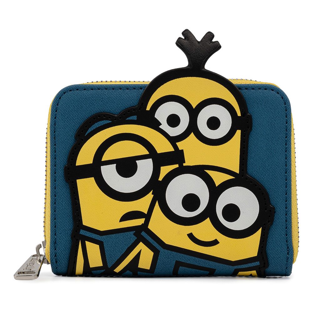 Minions by Loungefly Wallet Triple Minion Bello - 671803375840 - CrystalLotus.eu