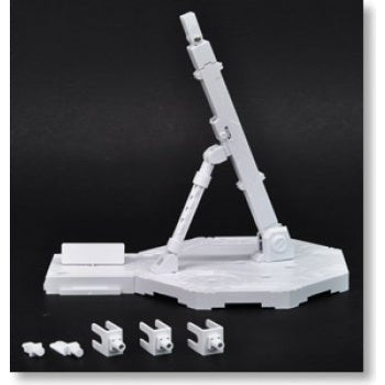 Model Kit Accessories - Action Base (White) - 4573102592569 - CrystalLotus.eu