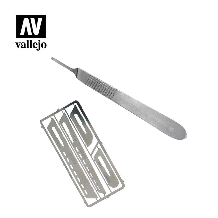 Modeling Saw Set with 4 Scalpels - 8429551930130 - CrystalLotus.eu