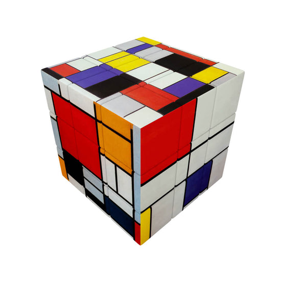 Mondrian – V - CUBE 3 Flat - 5206457000937 - CrystalLotus.eu