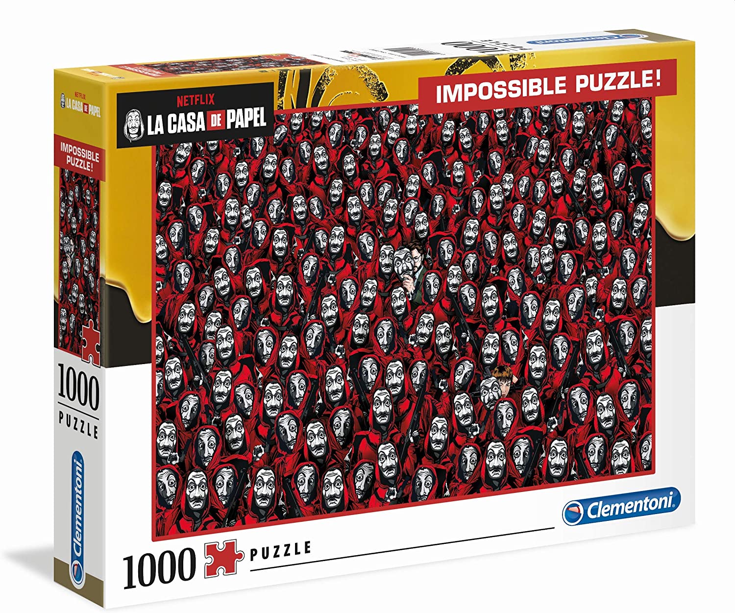 Money Heist Impossible Puzzle Mask - 8005125395279 - CrystalLotus.eu