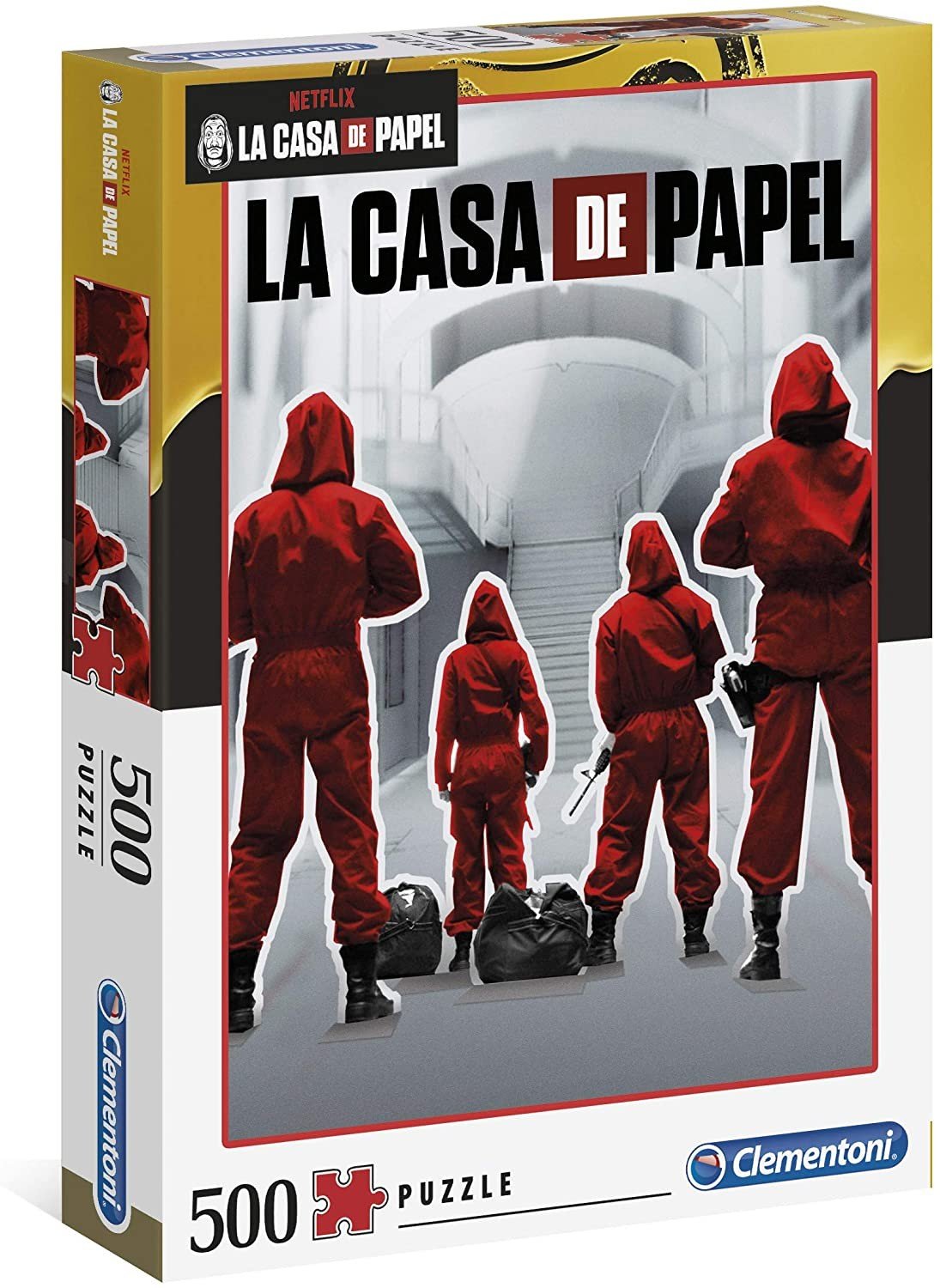 Money Heist Jigsaw Puzzle Overall (500 pieces) - 8005125350841 - CrystalLotus.eu