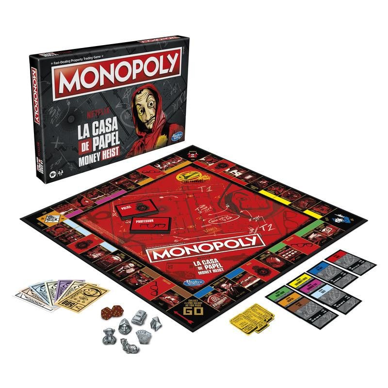 Monopoly: Netflix La Casa de Papel/Money Heist Edition Game - 5010993898442 - CrystalLotus.eu