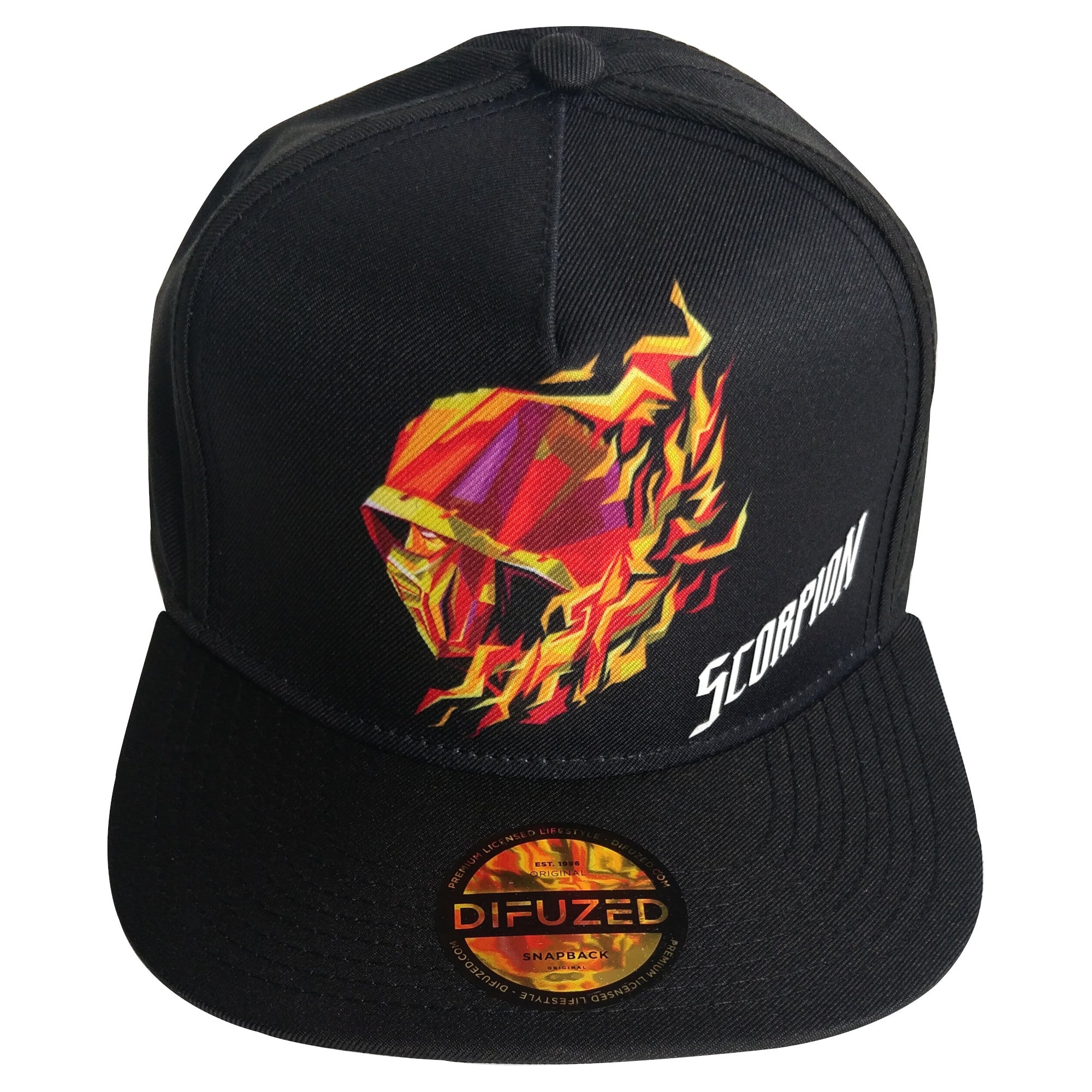 Mortal Kombat Scorpion Trucker Cap - 8718526125528 - CrystalLotus.eu