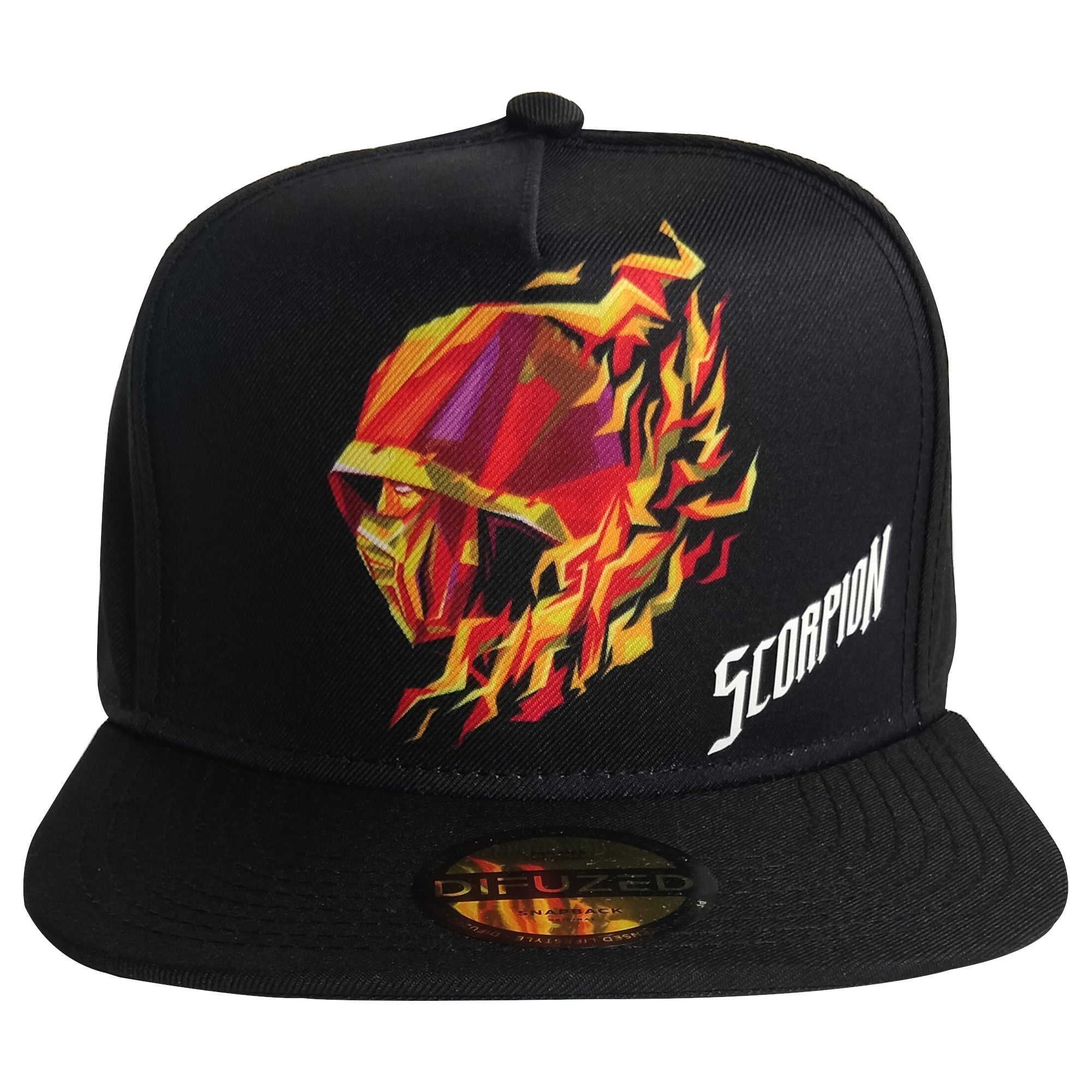 Mortal Kombat Scorpion Trucker Cap - 8718526125528 - CrystalLotus.eu