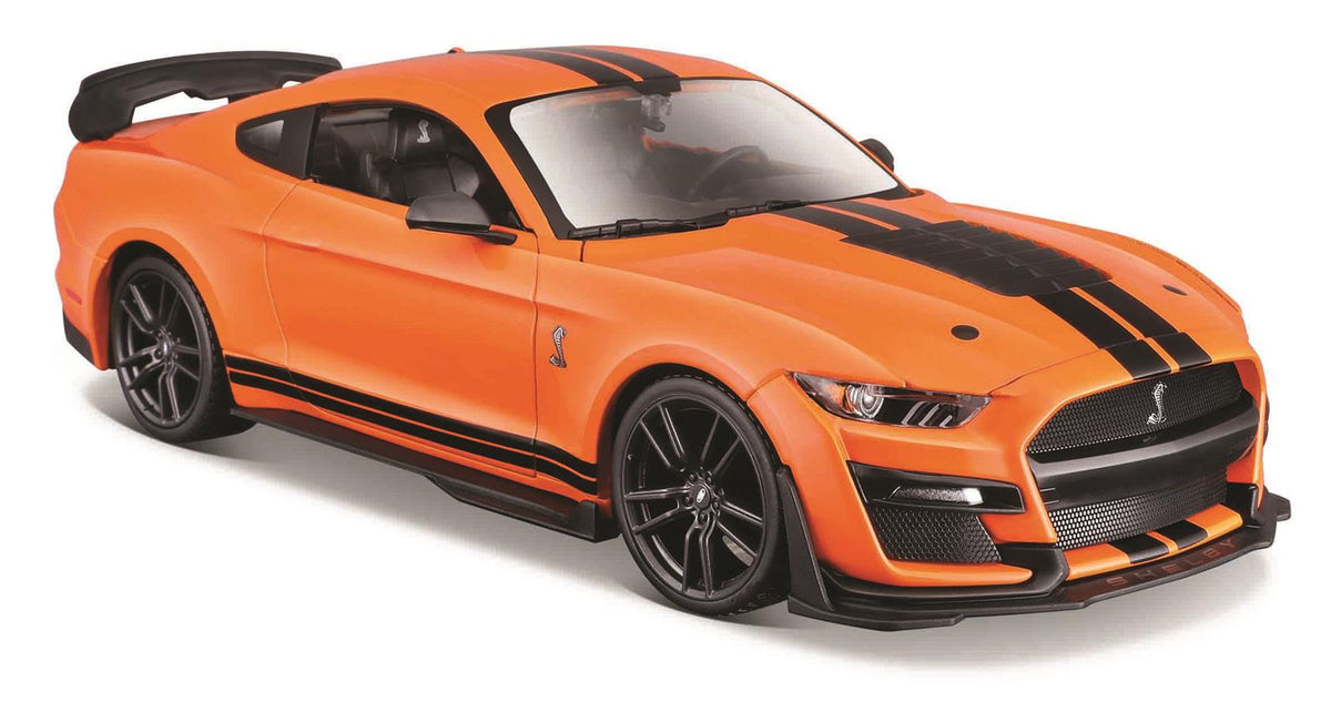 Maisto 1:24 Special Edition 2020 Ford Mustang Shelby GT500 Orange - 90159315322 - crystallotus.eu