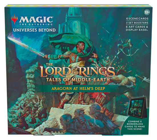 The Lord of the Rings: Tales of Middle-earth Scene Box: "Aragorn at Helm’s Deep"