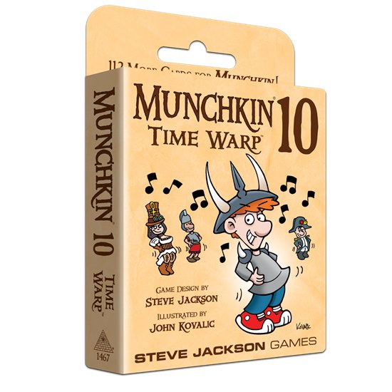 Munchkin 10 – Time Warp - EN - 080742095212 - CrystalLotus.eu