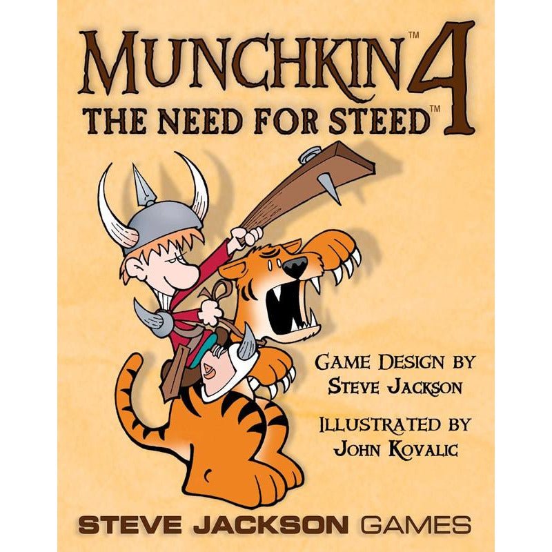 Munchkin 4 The Need for Steed - 837654320631 - CrystalLotus.eu