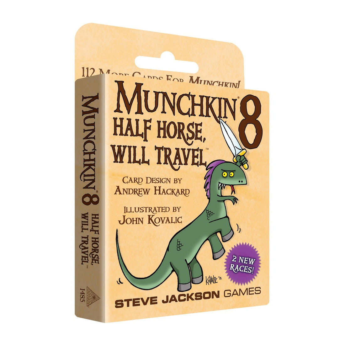 Munchkin 8: Half Horse, Will Travel - 837654321393 - CrystalLotus.eu