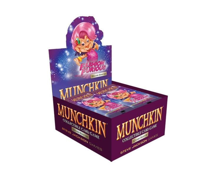 Munchkin Collectible Card Game: Fashion Furious Booster Box - 091037863720 - CrystalLotus.eu