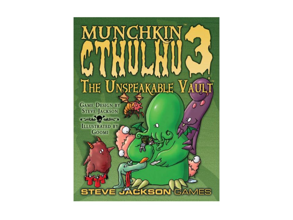 Munchkin Cthulhu 3: The Unspeakable Vault - 837654320556 - CrystalLotus.eu